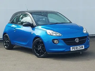Used Vauxhall Adam 70 HP (51 kW) 2018 Blue Hatchback