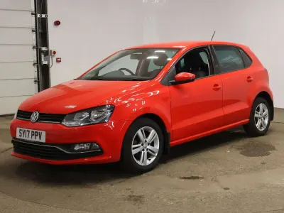 Used VW Polo Match 2017 Red Hatchback