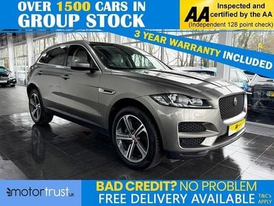 Used Jaguar F-Pace Portfolio 180 HP (132 kW) 2019 Silver SUV