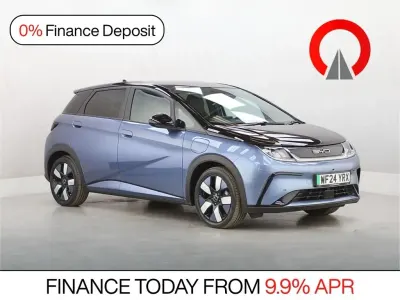 Used BYD Dolphin Design 150 kW (204 HP) 2024 Black/grey Hatchback