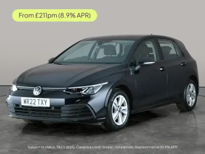 Used VW Golf VIII Life 150 HP (110 kW) 2022 Black Hatchback