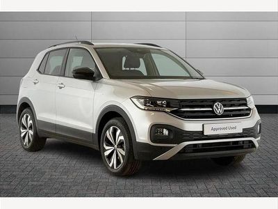 Used VW T-Cross Black Edition 110 HP (80 kW) 2023 Silver SUV