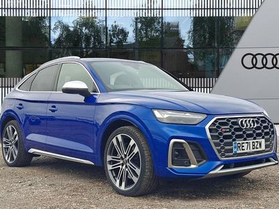 Blue Used 2021 Audi SQ5 Sportback Black Edition SUV | £37,990