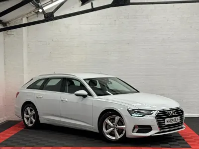 Used Audi A6 Sport 204 HP (150 kW) 2019 White Estate