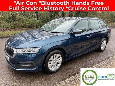 Blue Used 2022 Skoda Octavia SE Technology Estate | £12,995 (Good price)