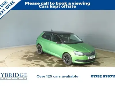 Used Skoda Fabia Colour Edition 95 HP (69 kW) 2017 Green Hatchback