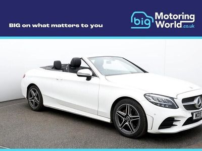 used Mercedes C200 C Class 1.5MHEV AMG Line Cabriolet 2dr Petrol G-Tronic+ Euro 6 (s/s) (198 ps) AMG body styling