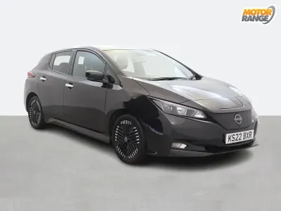 Used Nissan Leaf N-Connecta 110 kW (150 HP) 2022 Black Hatchback