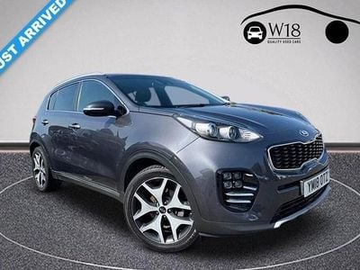 Used Kia Sportage GT-Line 174 HP (127 kW) 2018 Silver SUV