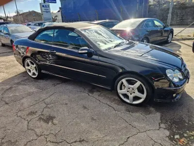 Begagnad Mercedes CLK200 184 HK (135 kW) 2008 Svart Cab