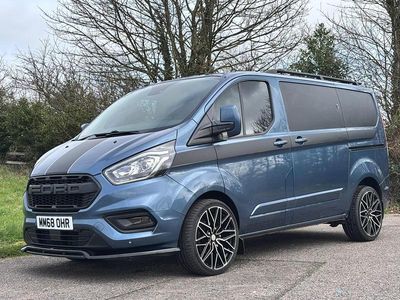 Used Ford Transit Custom Limited 130 HP (95 kW) 2018 Blue Van