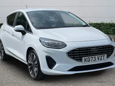 Used Ford Fiesta Titanium X 125 HP (91 kW) 2024 White Hatchback