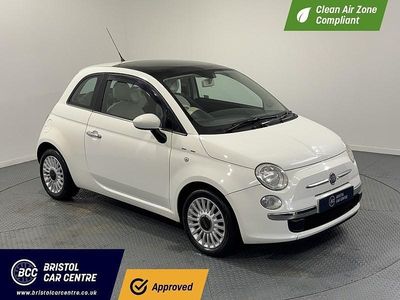 White Used 2010 Fiat 500 Lounge Hatchback | £2,440 (A bit pricey)