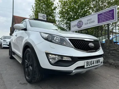 Used Kia Sportage 115 HP (84 kW) 2014 White SUV