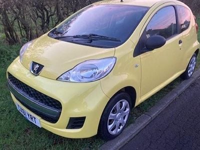 Yellow Used 2011 Peugeot 107 Hatchback | £1,990 (Fair price)