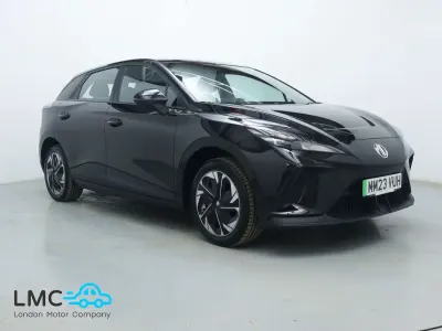 Used MG MG4 EV SE 50 kW (69 HP) 2023 Black Hatchback