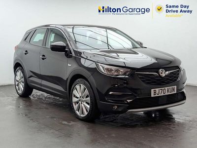 Used Vauxhall Grandland X Elite 130 HP (95 kW) 2020 Black SUV