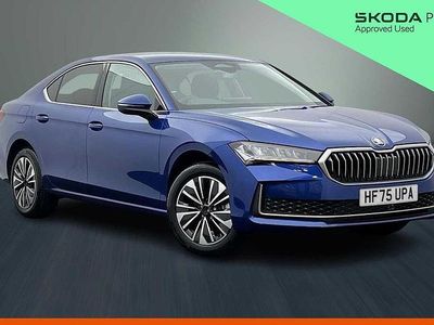 New Skoda Superb SE Technology 110 HP (80 kW) 2025 Cobalt blue metallic Hatchback