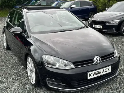 Used VW Golf VII GT 150 HP (110 kW) 2016 Black Hatchback