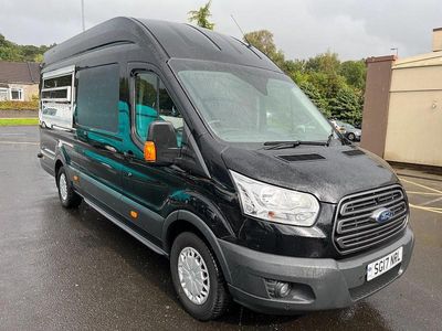 Used Ford Transit 130 HP (95 kW) 2017 Black Van