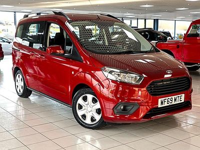 Tango red Used 2019 Ford Tourneo Zetec MPV | £8,789 (Fair price)