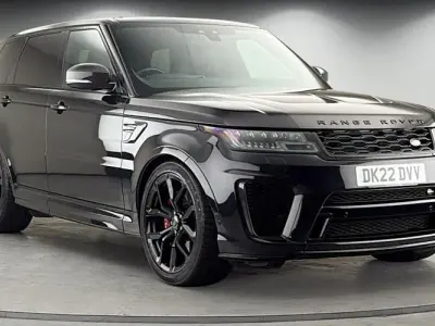 Used Land Rover Range Rover Sport SVR 575 HP (422 kW) 2021 Santorini black SUV