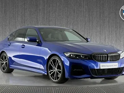 Used BMW 320 M Sport 181 HP (133 kW) 2021 Blue Sedan