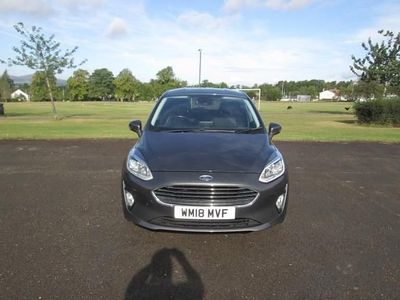 Used Ford Fiesta Titanium 100 HP (73 kW) 2018 Grey Hatchback