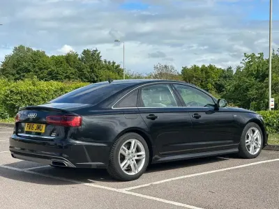 Used Audi A6 S-Line 190 HP (139 kW) 2016 Black Sedan