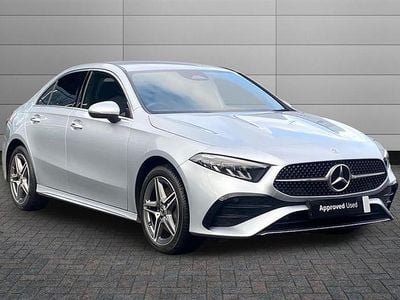 High tech silver Used 2024 Mercedes A250 AMG Line Premium Sedan | £24,850 (Fair price)