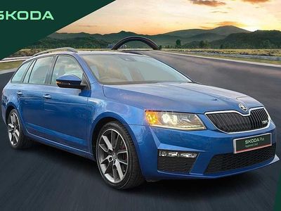 Blue Used 2016 Skoda Octavia vRS Estate | £12,899 (Fair price)