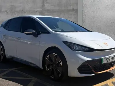 Ny Cupra Born e-Boost 239 kW (326 HK) 2026 Vit Halvkombi