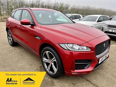 Used Jaguar F-Pace R-Sport 180 HP (132 kW) 2017 Red SUV