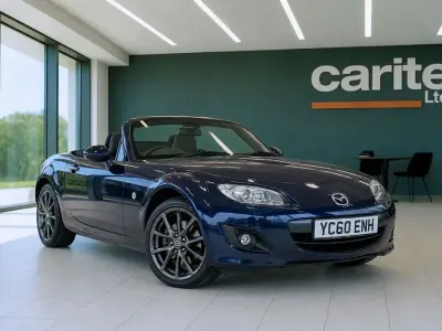 Used Mazda MX5 161 HP (118 kW) 2010 Blue Cabriolet