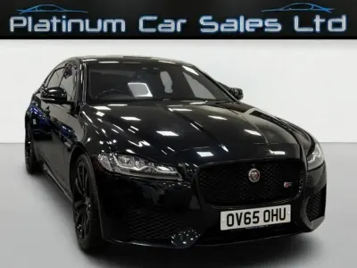 Begagnad Jaguar XF Supercharged 2015 Svart Sedan