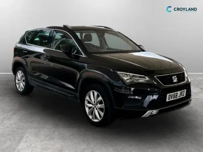 Used Seat Ateca Ecomotive 115 HP (84 kW) 2018 Black SUV