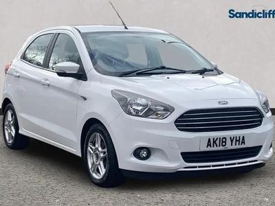 Used Ford Ka Plus Zetec 70 HP (51 kW) 2018 White Hatchback