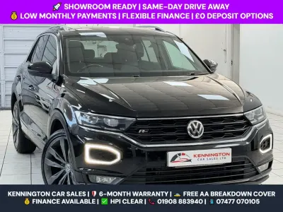Used VW T-Roc R-line 150 HP (110 kW) 2019 Black SUV