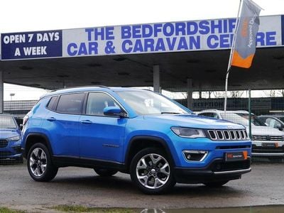 Blue Used 2018 Jeep Compass Limited SUV | £12,495 (Fair price)