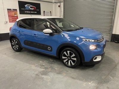 Blue Used 2017 Citroën C3 Flair Hatchback | £6,699 (Fair price)