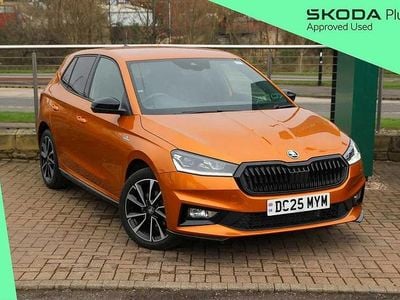 Used Skoda Fabia Monte Carlo 113 HP (83 kW) 2025 Phoenix orange metallic Hatchback