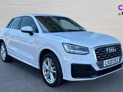 Used Audi Q2 S-Line 150 HP (110 kW) 2020 White SUV
