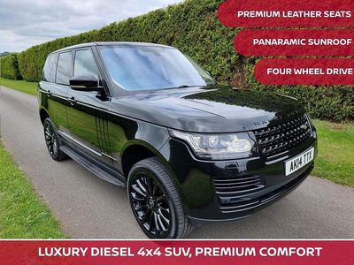 Black Used 2014 Land Rover Range Rover Vogue SUV | £16,495 (Fair price)
