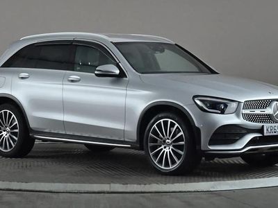 Silver Used 2019 Mercedes GLC300 AMG Line Premium SUV | £23,698 (Fair price)
