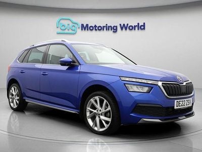 Used Skoda Kamiq SE L Executive 109 HP (80 kW) 2022 Blue SUV