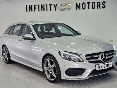 Used Mercedes C220 AMG line 2017 Silver Estate