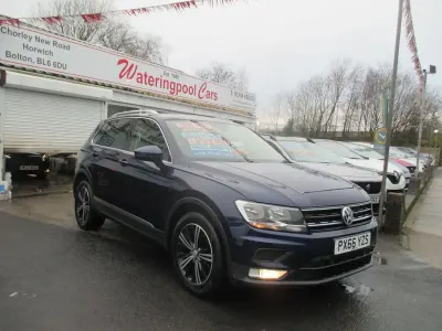 Używany VW Tiguan SE 150 KM (110 kW) 2016 Niebieski SUV
