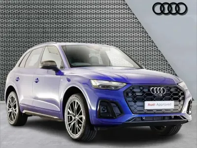 Used Audi Q5 Comfort 261 HP (191 kW) 2022 Blue SUV
