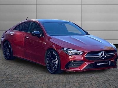 Used Mercedes CLA35 AMG Premium Plus 306 HP (225 kW) 2023 Patagonia red Sedan