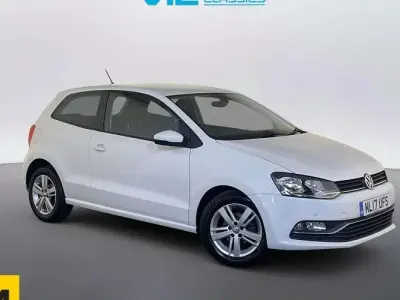Used VW Polo Edition 90 HP (66 kW) 2017 White Hatchback